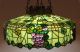 Morgan Jeweled Grape Leaded Glass Lamp Shade Chandelier Lamps photo 1