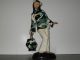 Hedi Schoop 1940 ' S Oriental Girl With Bucket Antique Porcelain Figurine Figurines photo 1