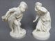 Pr.  Antique Parian Hide And Seek Figures Girl Boy Figurine Figurines photo 1