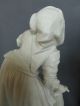 Pr.  Antique Parian Hide And Seek Figures Girl Boy Figurine Figurines photo 5