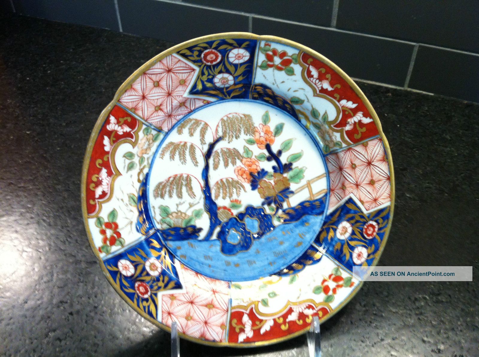 Spode ? Coalport ? Imari Plate Circa 1810 (c) Plates & Chargers photo