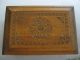 Elaborate Russian Mockba Hand Carved Wooden Box Woodenware photo 2