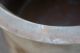Antique Stoneware 4 Gallon Cobalt Crock. . .  Chicken Feeding. . .  Damaged In Kiln Crocks photo 6