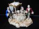 Antique Big Unterweissbach / Dresden Carriage With Victorian Lace Figurines Figurines photo 1