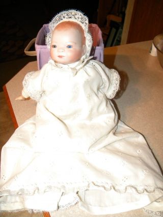 Antique Porcelain Baby Doll Grace Putnum. .  Rare photo