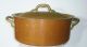 Vintage French Copper Lamalle Small Dutch Oven 2 Qt Metalware photo 2