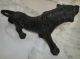 Antique Metal Bengal Tiger Statue Spelter Pot Metal Figurine Die Cast Sculpture Metalware photo 2