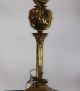 Falk Stadelmann Ornate Brass Banquet Lamp Base - Electrified Lamps photo 2