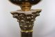 Falk Stadelmann Ornate Brass Banquet Lamp Base - Electrified Lamps photo 7