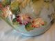 Vtg Hand Painted/made Porcelain Capodimonte Style Urn W Cherub & Applied Flowers Urns photo 8