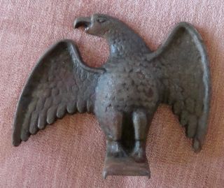 Victorian Cast Iron Eagle Snow Catcher / Stop Pat Pend 1900 photo