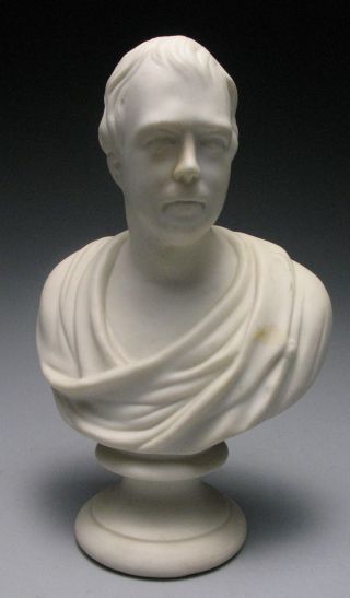 Excellent English 19c.  John & Thomas Bevington English Parian Porcelain Bust photo