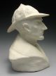 Excellent Porcelain Parian Ware Oscar Meunier Grenoble Sherlock Holmes Bust Figurines photo 4