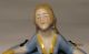 Antique German Figural Lady Trinket/box/pot/jar Germany Bows Cuffs Half Doll Re. Boxes photo 8