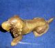 Vintage Cold Painted Metal Made In Austria Cocker Spaniel Dog Pipe Rest Metalware photo 10