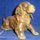 Vintage Cold Painted Metal Made In Austria Cocker Spaniel Dog Pipe Rest Metalware photo 6