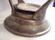 Vintage Corning Glass Tea Pot Coffee Pot Carafe Ornate Silverplate Stand Warmer Metalware photo 10