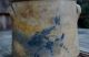 Antique Stoneware 1 Gallon Crock With Cobalt Bird. .  Brady & Craft Ellenville Ny Crocks photo 1
