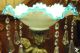 Elegant Old Victorian 1800 ' S Cherub Compote With Scalloped Glass Bowl & Prisms Compotes photo 3
