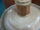 Vintage Stoneware Pottery Blue Glaze Lidded Jar Deer Lamp Salt Glaze Lamps photo 8