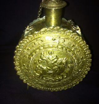 Ornate Brass Canteen photo