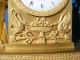 An Empire Gilt - Bronze Mantel Clock Early Xix Century Paris Clocks photo 2