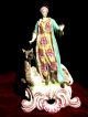 Fine Antique Chelsea Gold Anchor Mark Figurine/turkish Lady With Camel C.  1760 Figurines photo 1