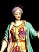 Fine Antique Chelsea Gold Anchor Mark Figurine/turkish Lady With Camel C.  1760 Figurines photo 3
