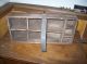 Vintage Wooden Handmade Carrying Tote / Tool Box Boxes photo 3