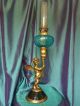 Antique French Oil Lamp Ancienne Lampe Circa 1895 ' S Lamps photo 10