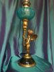 Antique French Oil Lamp Ancienne Lampe Circa 1895 ' S Lamps photo 4