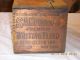 Antique Wood Box With Tongue & Groove Joinery Sanford ' S Premium Writing Fluid Boxes photo 2