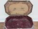 Antique 1893 Tramp Art Hand Carved Wood Double Layer Cigar Jewelry Box Boxes photo 9