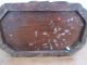 Antique 1893 Tramp Art Hand Carved Wood Double Layer Cigar Jewelry Box Boxes photo 11