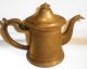 Rufus Dunham Antique Pewter Teapot Metalware photo 1