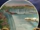 Vintage Niagara Falls Decorative Plate W/ Chamberstick Handle Plates & Chargers photo 1