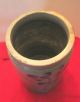 Antique Stoneware Crock - Cobalt{art} Decorated - 10 