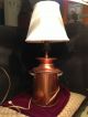 Working Antique Copper Lamp Metalware photo 1