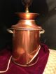 Working Antique Copper Lamp Metalware photo 2