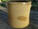 Antique Stoneware 4 Gal.  Blue Decorated Crock Crocks photo 2