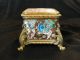 Fabulous French Enamel Casket Box Complex With No Enamel Missing Other photo 2