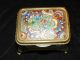 Fabulous French Enamel Casket Box Complex With No Enamel Missing Other photo 5
