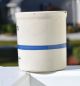 Antique Stoneware Wesson Oil Advertising Beater Jar Crock Crocks photo 3