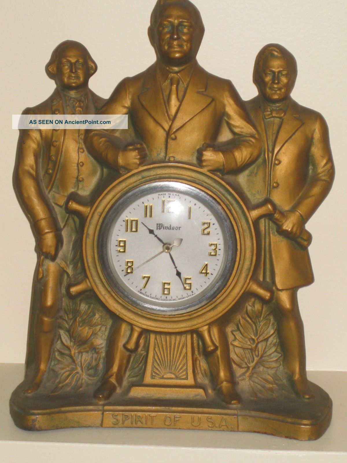 Vint Roosevelt,  Washington,  Lincoln 