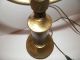 Antique Brass Two Arm Table Lamp Lamps photo 3