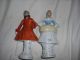 German Porcelain Colonial Couple Figurines Antique Figurines photo 1