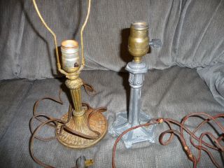 Antique Possible Turn Of The Century Lamps 2 photo