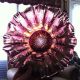 Millersburg Carnival Glass 8.  5 Inch Grape Wreath Variant Bowl - Amethyst Bowls photo 1
