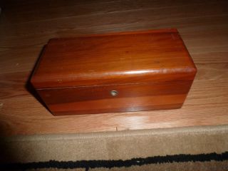 Vintage Trinket Box - Miniature Lane Cedar Chest - Finke Furniture - Evansville,  In photo
