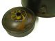 Antique American Toleware Tea Cannister Large And Toleware photo 5